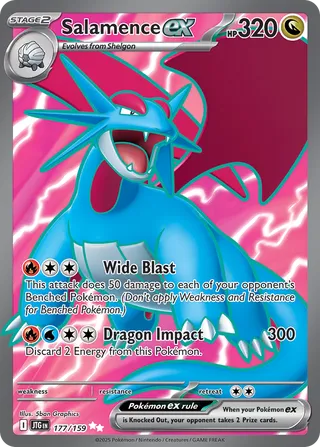 Salamence ex 177/159 - Journey Together