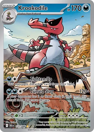 Krookodile 137/086 - Black Bolt