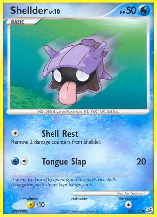 Shellder 105/132 - Secret Wonders