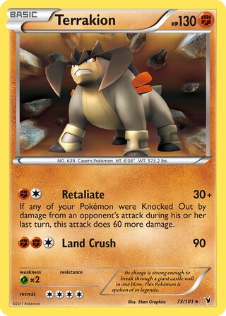 Terrakion 73/101 - Noble Victories