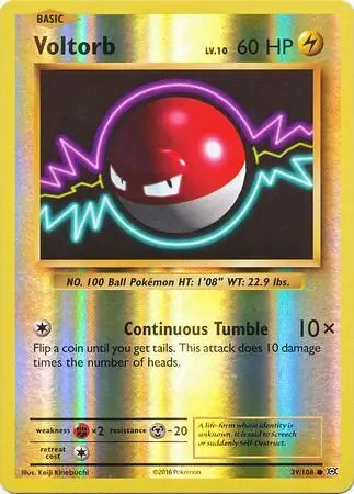 Voltorb 39/108 - Evolutions