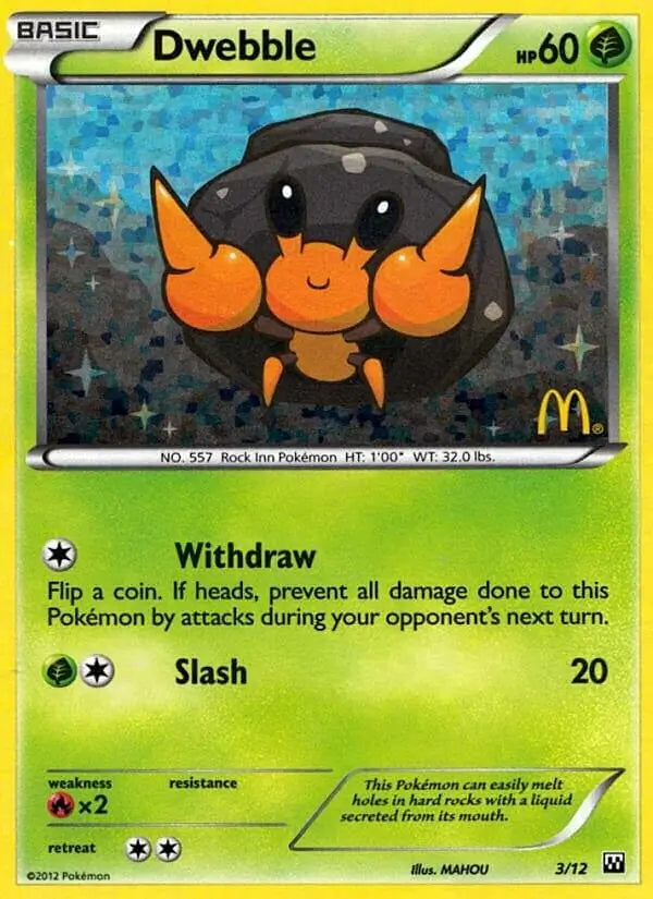 Dwebble 3 - McDonald's Promos 2012