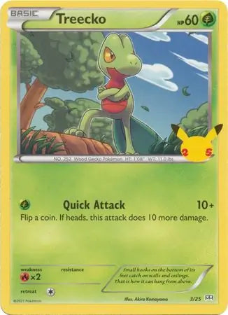 Treecko 3 - Mcdonald's 25th Anniversary