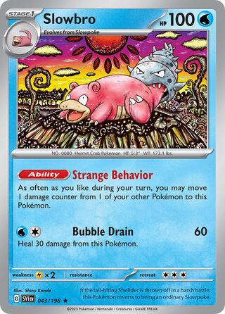 Slowbro 043/198 - Scarlet & Violet Base