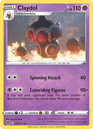 Claydol 059/172 - Brilliant Stars