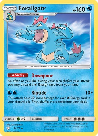 Feraligatr 24/70 - Dragon Majesty