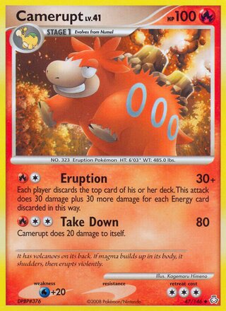 Camerupt 47/146 - Legends Awakened
