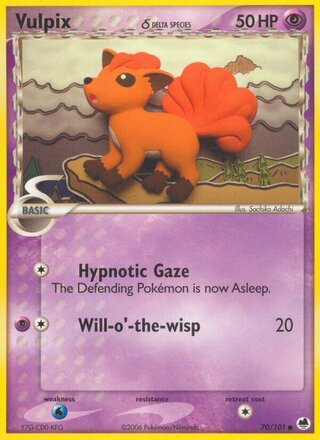 Vulpix 70/101 - Dragon Frontiers