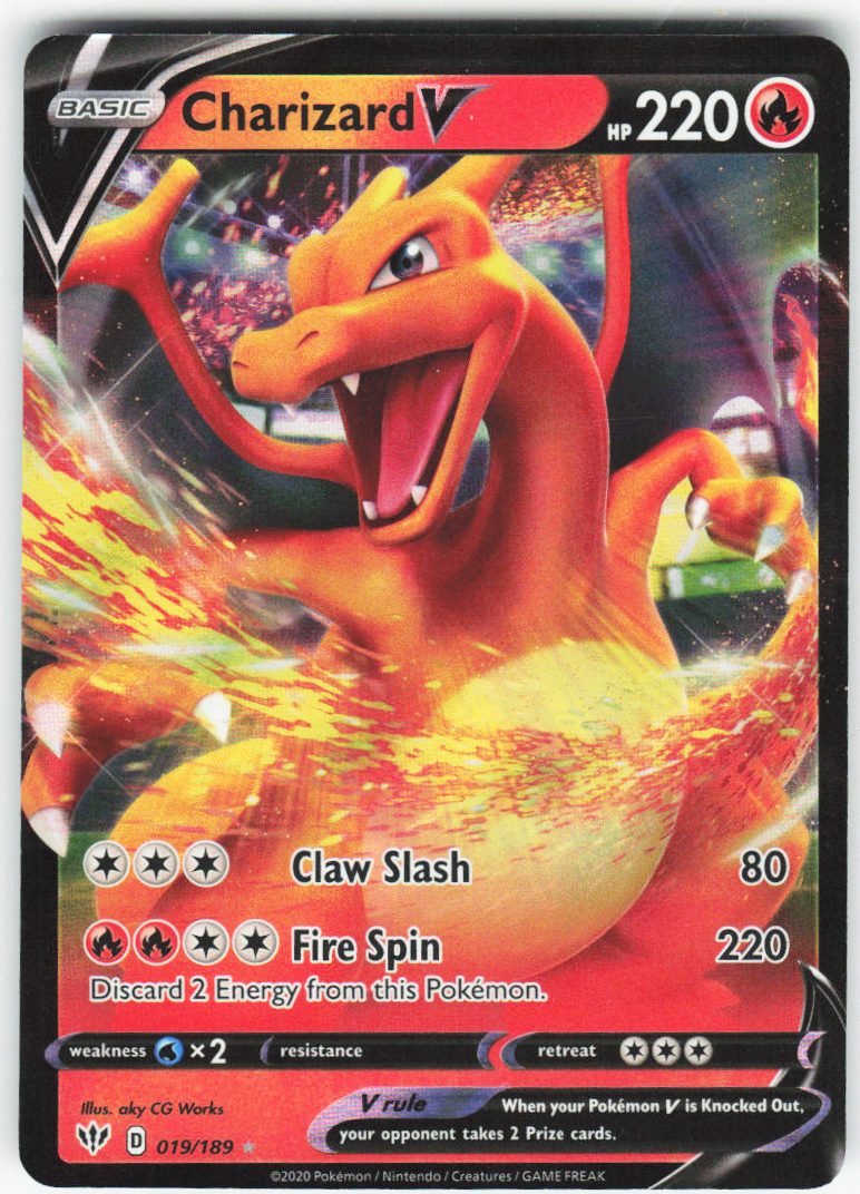 Charizard V 019/189 - Darkness Ablaze