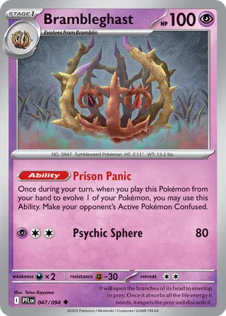 Brambleghast 047/094 - Phantasmal Flames
