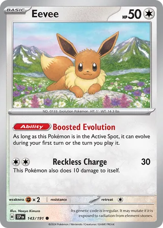 Eevee 143/191 - Surging Sparks