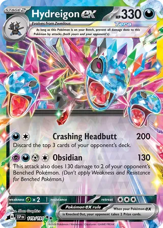 Hydreigon ex 119/191 - Surging Sparks