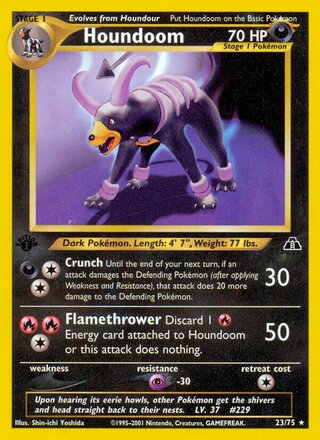 Houndoom 23/75 - Neo Discovery