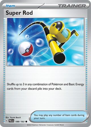 Super Rod 188/193 - Paldea Evolved