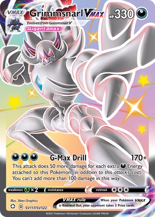 Grimmsnarl VMAX SV117/SV122 - Shining Fates
