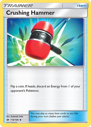 Crushing Hammer 115/149 - Sun & Moon Base