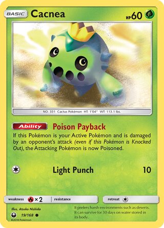 Cacnea 19/168 - Celestial Storm