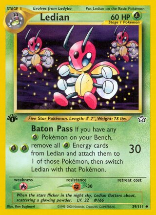 Ledian 39/111 - Neo Genesis