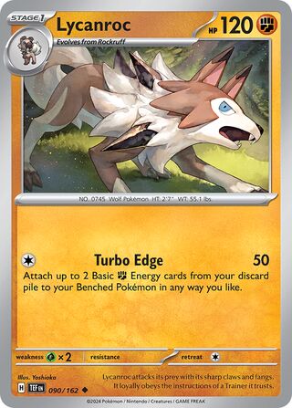 Lycanroc 090/162 - Temporal Forces