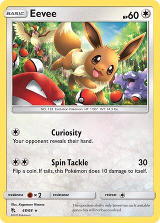 Eevee 48/68 - Hidden Fates