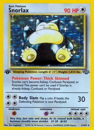 Snorlax 11/64 - Jungle