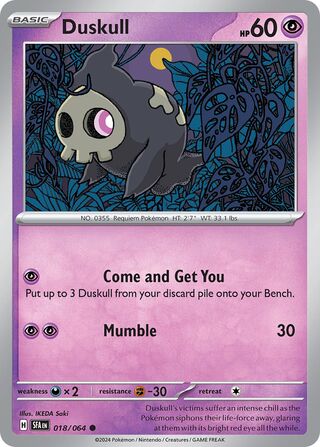 Duskull 018/064 - Shrouded Fable