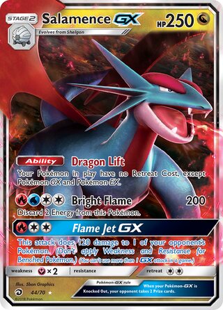 Salamence-GX 44/70 - Dragon Majesty