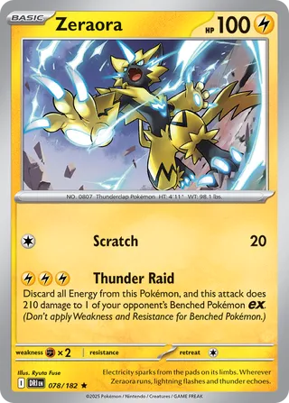 Zeraora 078/182 - Destined Rivals