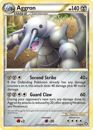 Aggron 1/102 - Triumphant