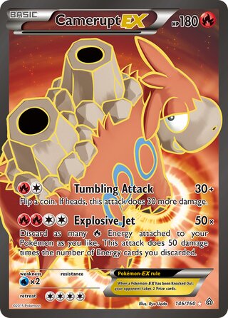 Camerupt-EX 146/160 - Primal Clash