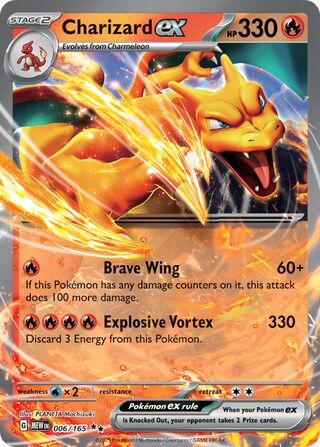 Charizard ex 006/165 - Scarlet & Violet 151
