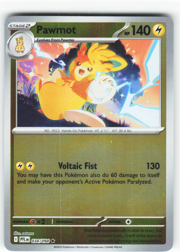 Pawmot 034/094 - Phantasmal Flames - NM (ID: 53133548550089) - front