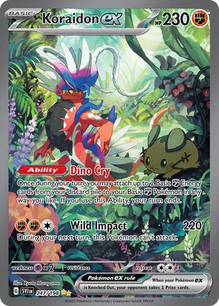 Koraidon ex 247/198 - Scarlet & Violet Base