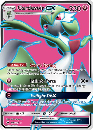 Gardevoir-GX 140/147 - Burning Shadows