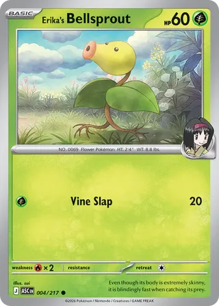 Erika's Bellsprout 004/217 - Ascended Heroes