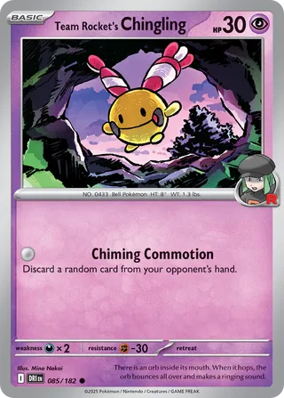 Team Rocket's Chingling 085/182 - Destined Rivals