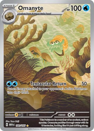 Omanyte 180/165 - Scarlet & Violet 330