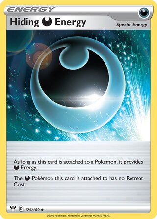 Hiding Darkness Energy 175/189 - Darkness Ablaze