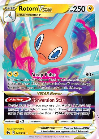 Rotom VSTAR 046/159 - Crown Zenith