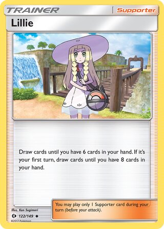 Lillie 122/149 - Sun & Moon Base