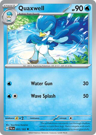 Quaxwell 051/193 - Paldea Evolved
