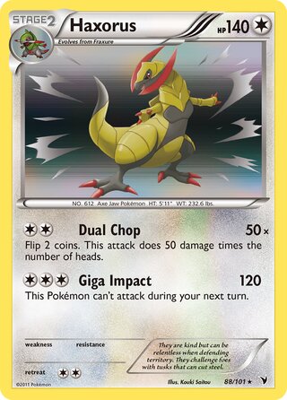 Haxorus 88/101 - Noble Victories