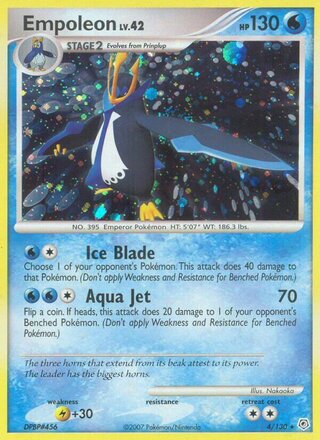 Empoleon 4/130 - Diamond & Pearl Base