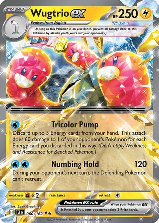 Wugtrio ex 060/162 - Temporal Forces
