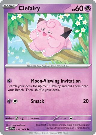 Clefairy 035/165 - Scarlet & Violet 151