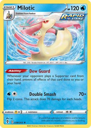 Milotic 038/203 - Evolving Skies