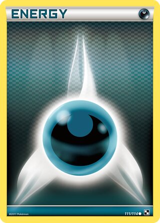 Darkness Energy 111/114 - Bllack & White Base
