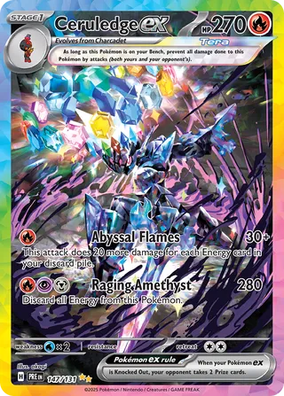 Ceruledge ex 147/131 - Prismatic Evolutions