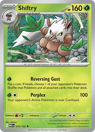 Shiftry 015/132 - Mega Evolution Base