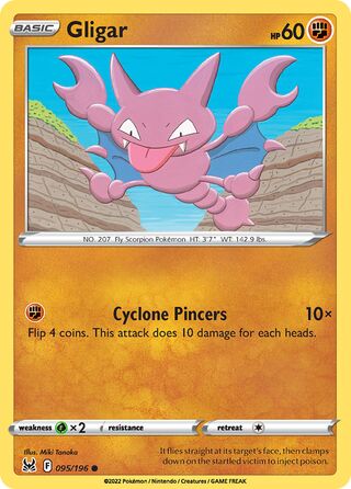 Gligar 095/196 - Lost Origin